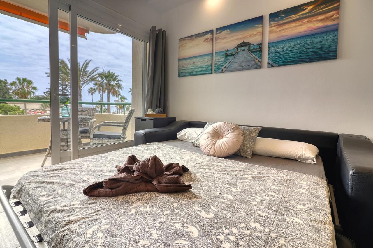 Modern Apartment With An Addictive Terrace View Los Cristianos  Exteriör bild