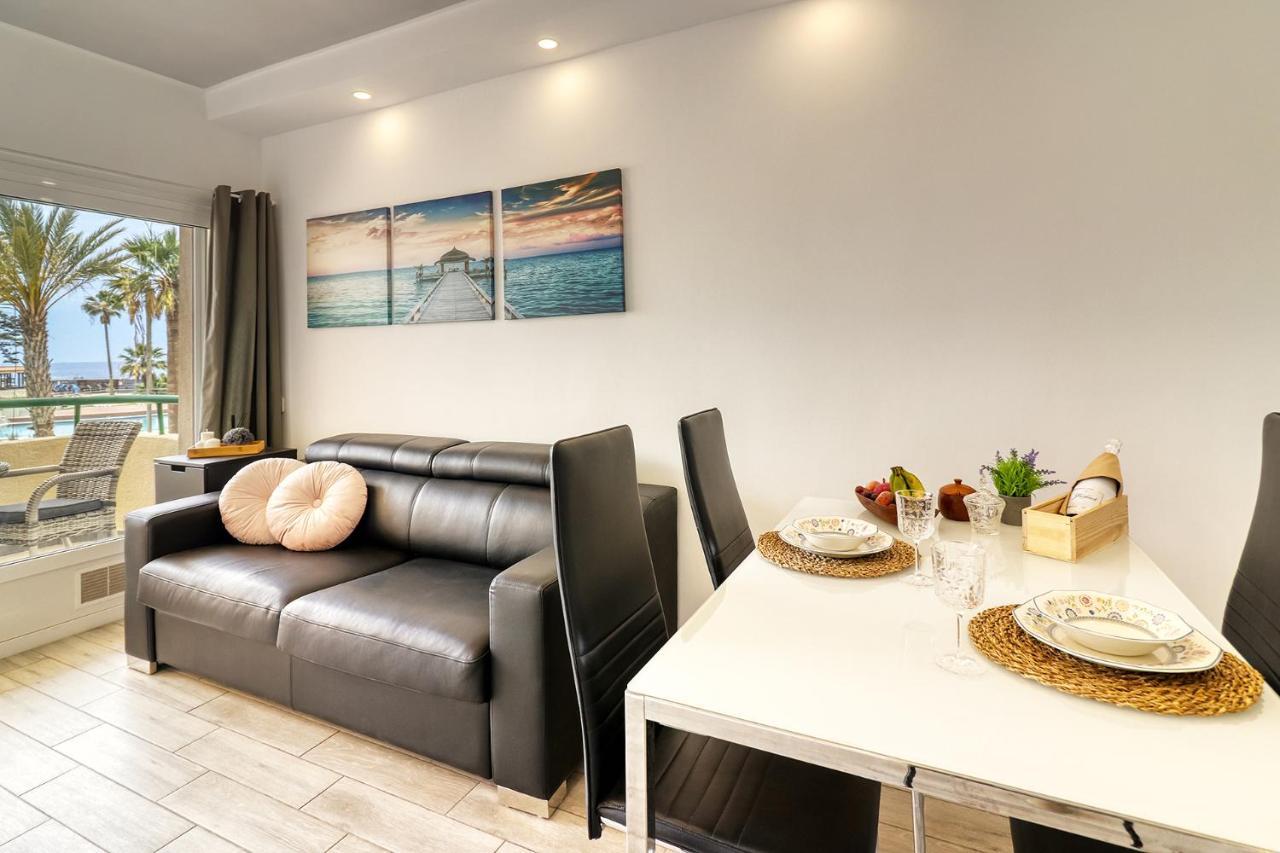 Modern Apartment With An Addictive Terrace View Los Cristianos  Exteriör bild